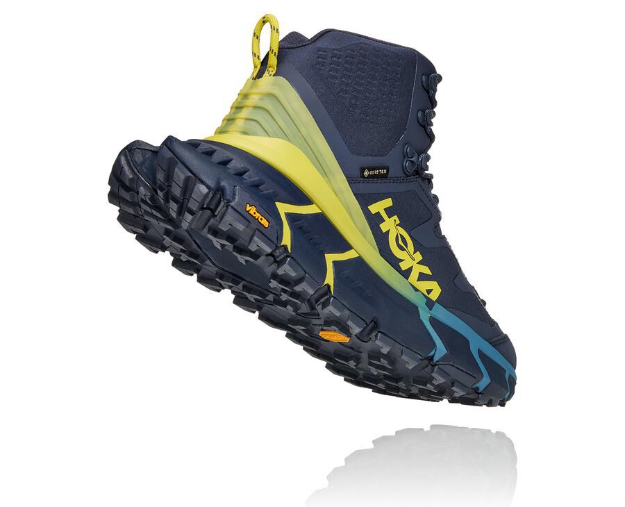 Hoka One One Mens Hiking Boots - TenNine Hike GORE-TEX - Blue - RWSN12374
